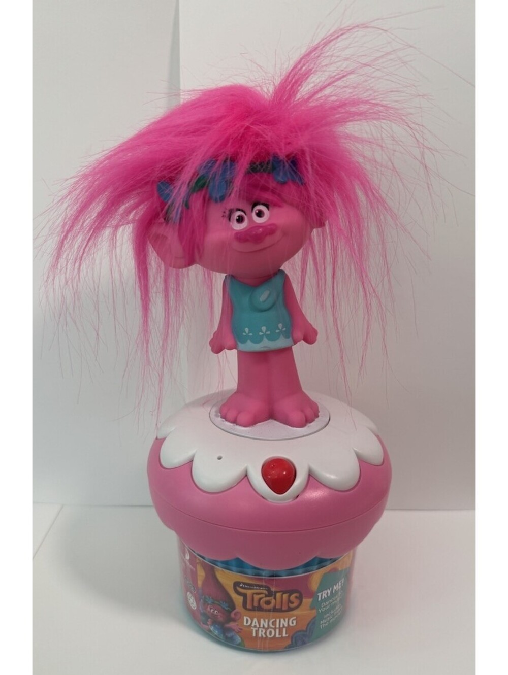 NEW 2016 DreamWorks Trolls Dancing Troll Poppy eKids TR-408PZA Tested Working